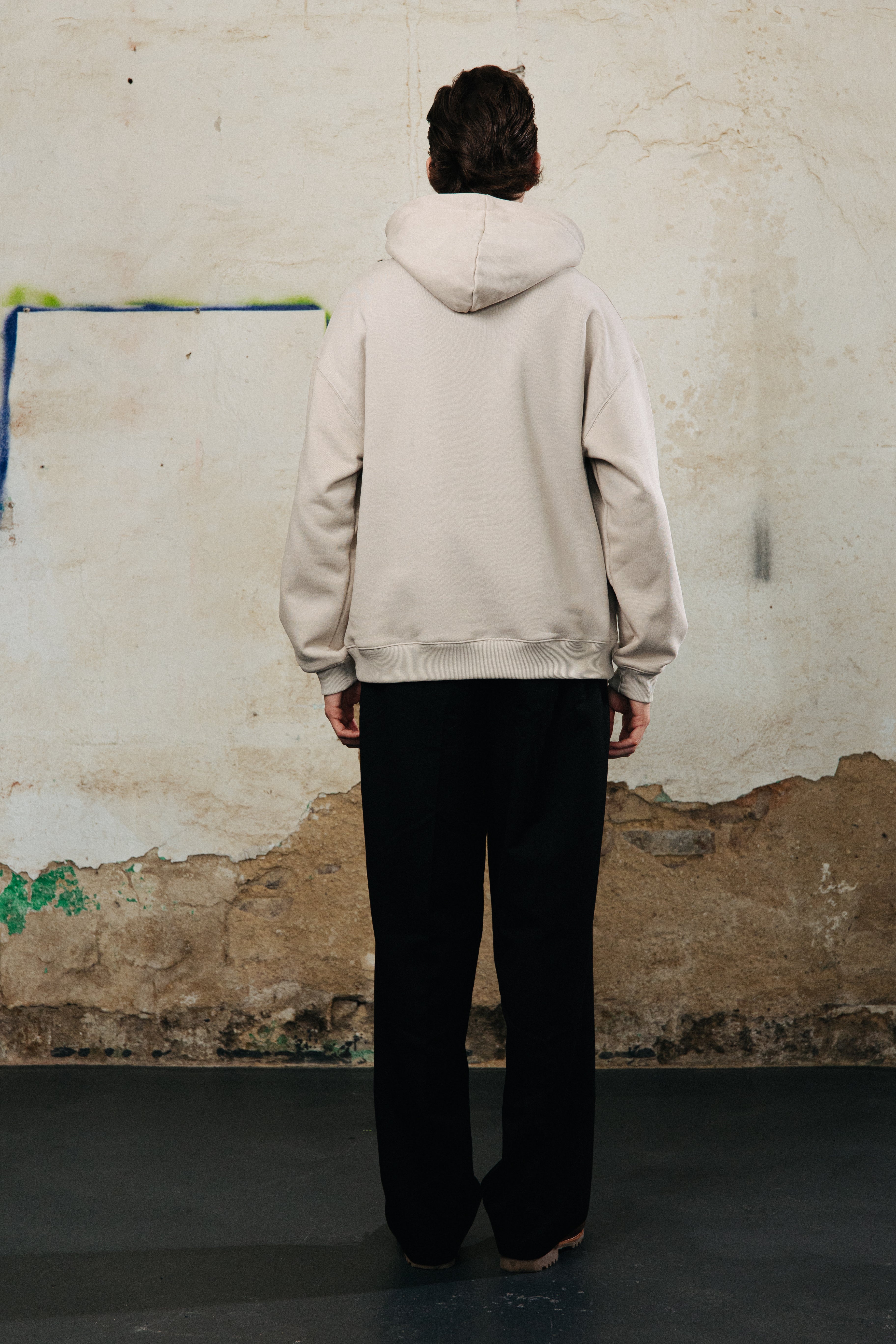 BOXED OS HOODIE x 310825 x BEIGE