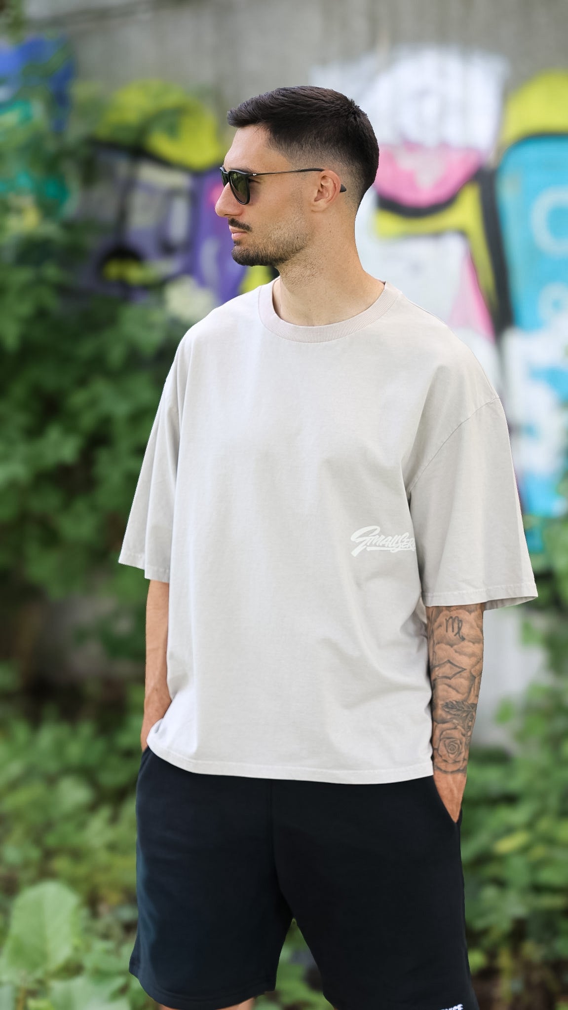 RESERVED SHIRT x GREY x KURZE VERSION