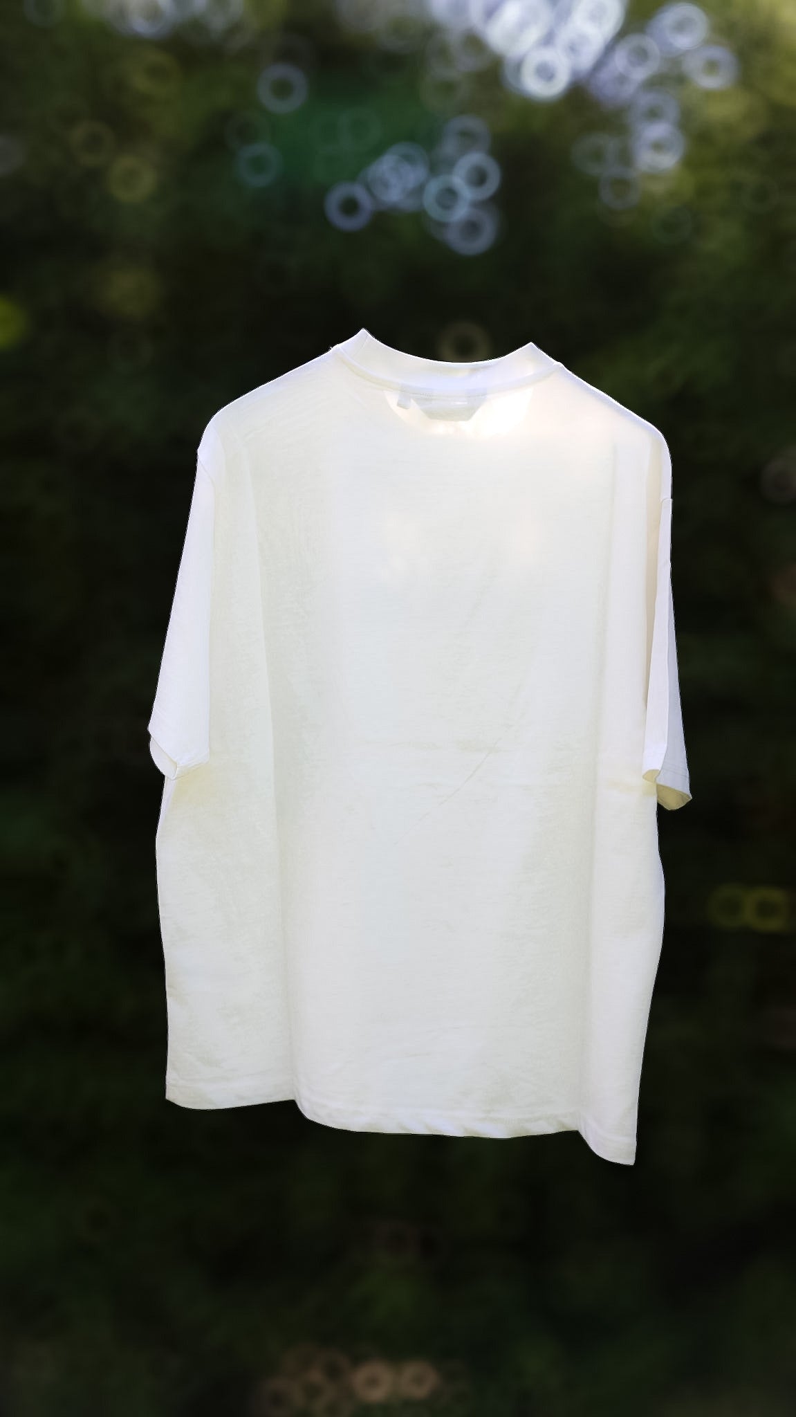 CLASSIC SHIRT x WEIß/BLAU x OVRSZ
